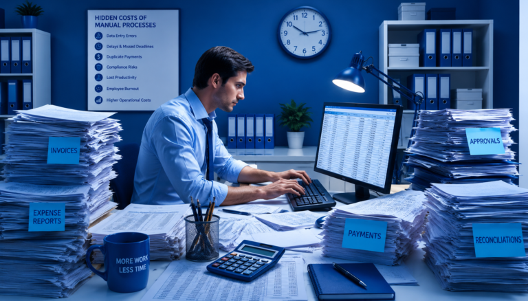 cost of manual processes